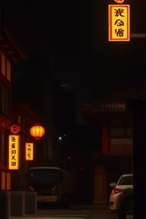雾都侦探社封面，雾中街道尽头的侦探社招牌与雨伞